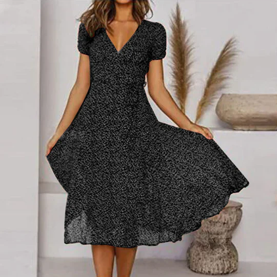 W&W Mode | Luftiges Midi Kleid Sommerstil