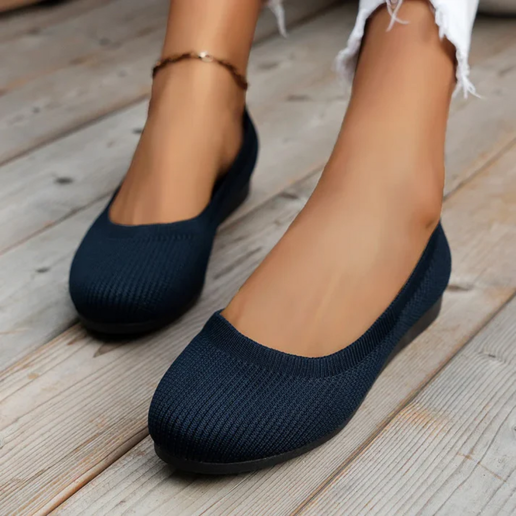 WW | Damen Schwarze Loafers Slip in Schuhe