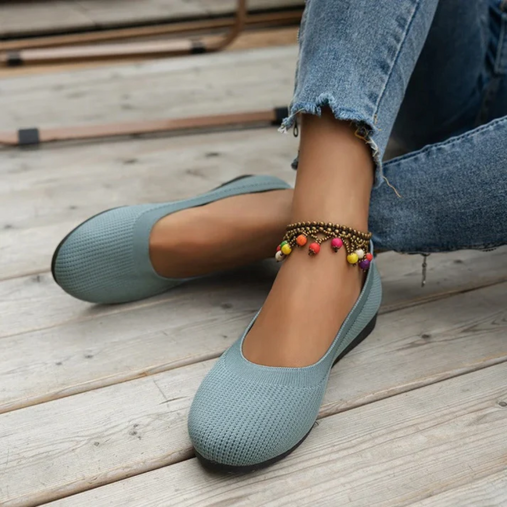 WW | Damen Schwarze Loafers Slip in Schuhe