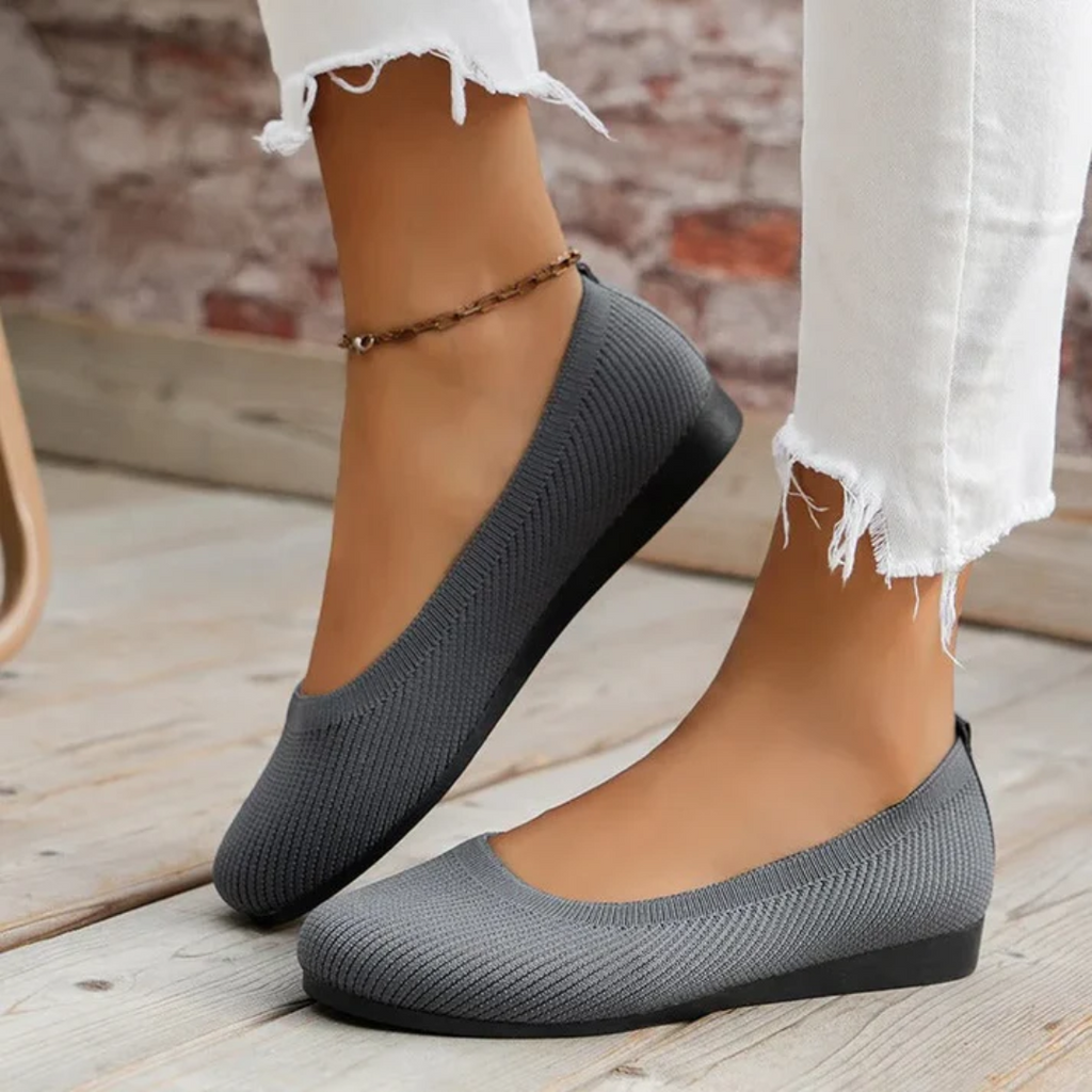 WW | Damen Schwarze Loafers Slip in Schuhe