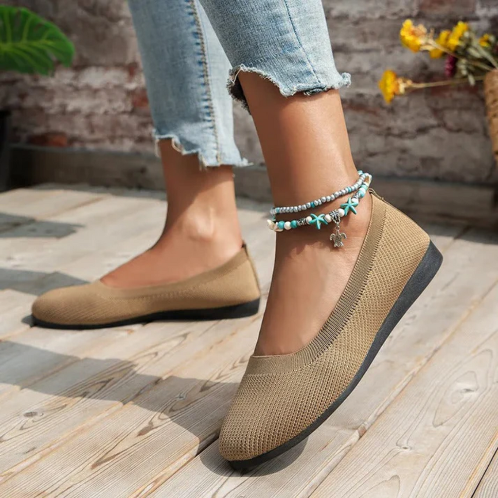 WW | Damen Schwarze Loafers Slip in Schuhe