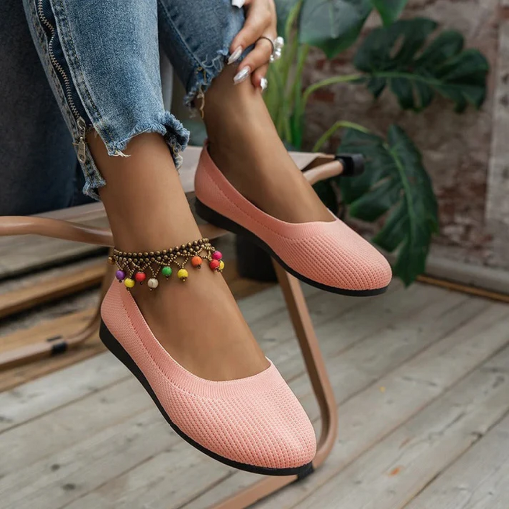 WW | Damen Schwarze Loafers Slip in Schuhe