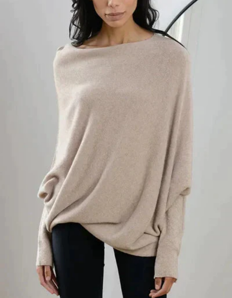 WW | Damen Schwarz Pullover Übergröße