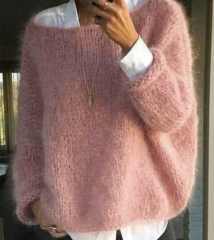 Damen Oversize-Pullover
