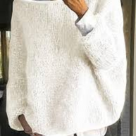 WW | Damen Übergröße Pullover Sweater