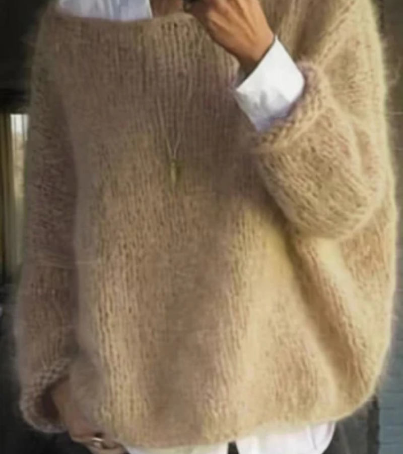 Damen Oversize-Pullover