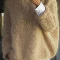 WW | Damen Übergröße Pullover Sweater