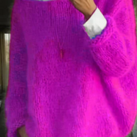 WW | Damen Übergröße Pullover Sweater
