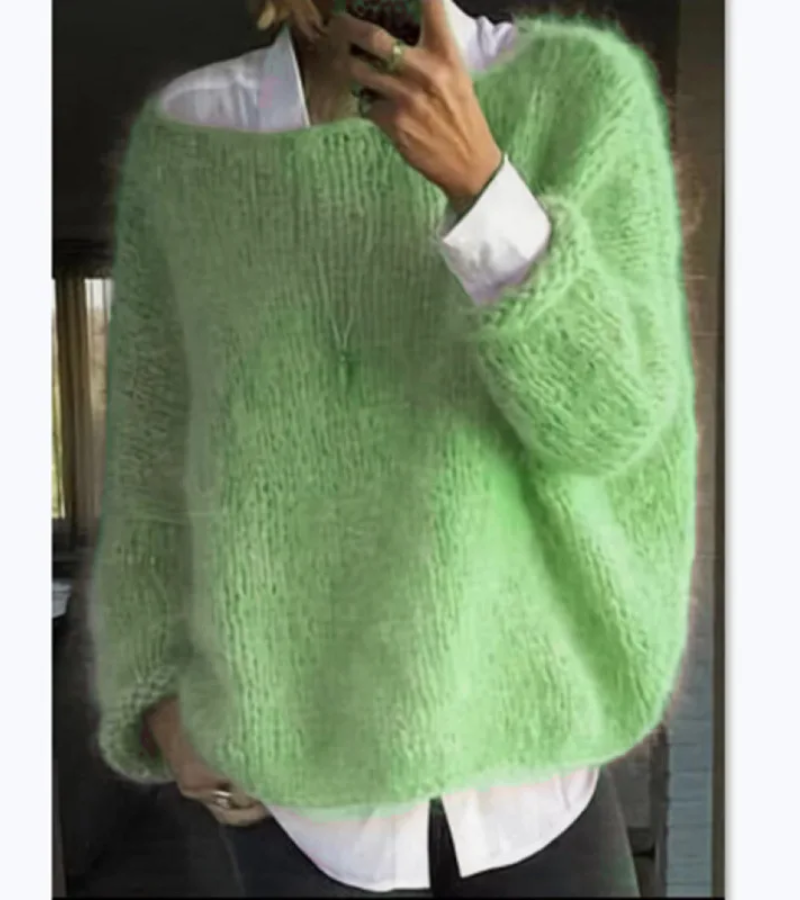 Damen Oversize-Pullover