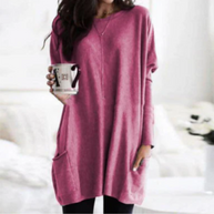 WW | Damen Ausgefallene Strickpullover Oversize