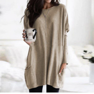 WW | Damen Ausgefallene Strickpullover Oversize