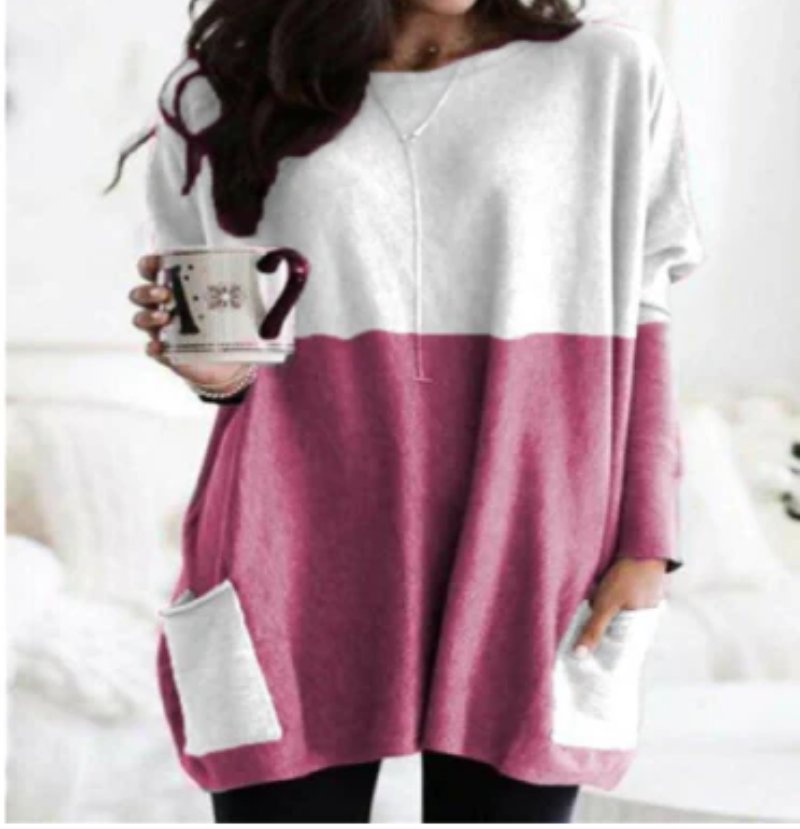 WW | Damen Ausgefallene Strickpullover Oversize