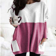 WW | Damen Ausgefallene Strickpullover Oversize