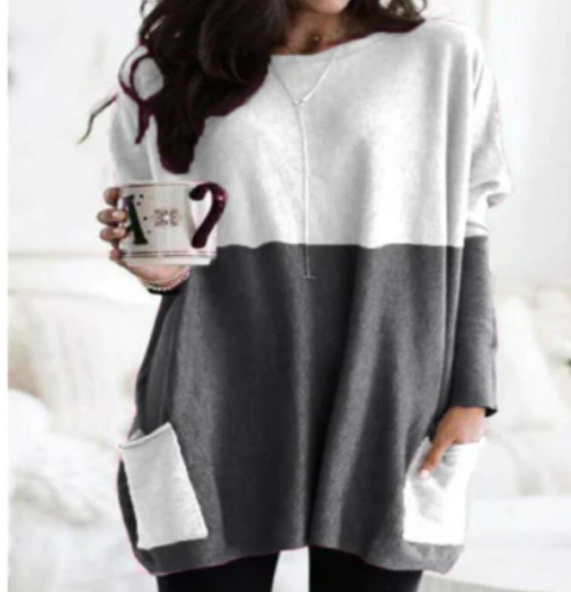 WW | Damen Ausgefallene Strickpullover Oversize