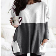 WW | Damen Ausgefallene Strickpullover Oversize