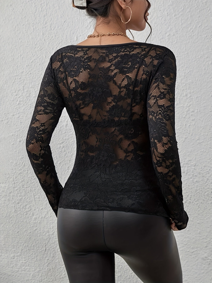 W&W Mode | Damen Langarm Oberteil Elegante