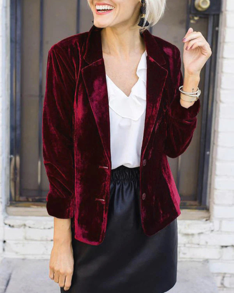 WW | Damen Schwarzer Blazer Elegant