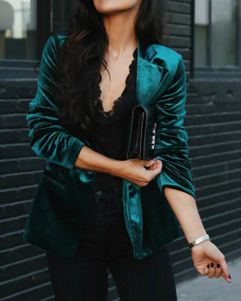 WW | Damen Schwarzer Blazer Elegant