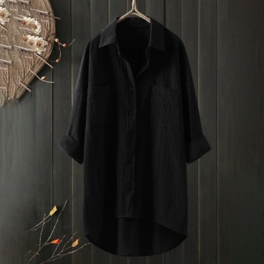 WW | Shirtkleid Schwarz Mini