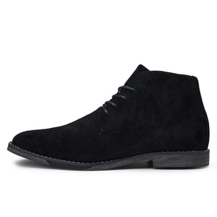 W&W Mode | Damen Schwarze Stiefeletten Flach