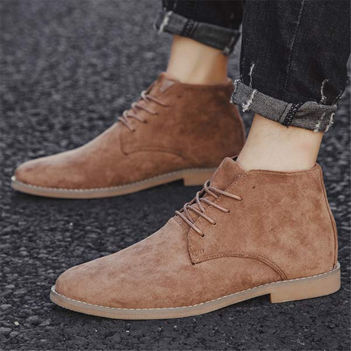 W&W Mode | Damen Schwarze Stiefeletten Flach