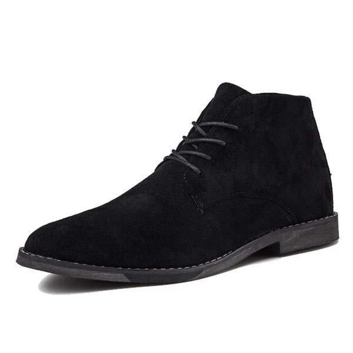 W&W Mode | Damen Schwarze Stiefeletten Flach