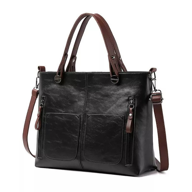 WW | Damen Shopper Handtasche Schwarz