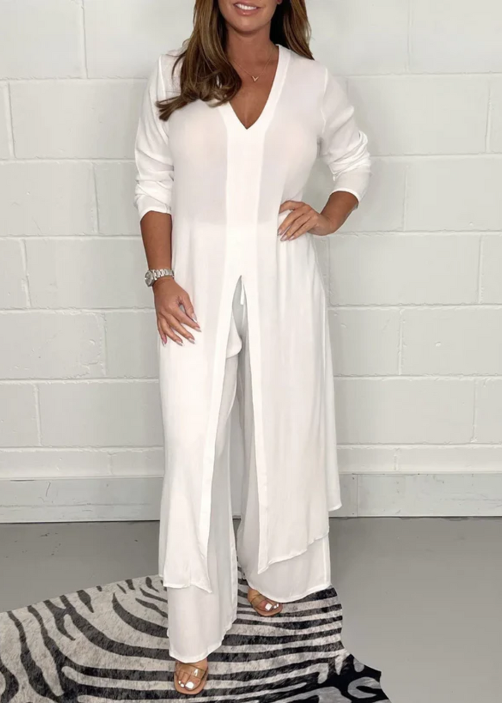 WW | Damen Sommer Zweiteiler Outfit Set