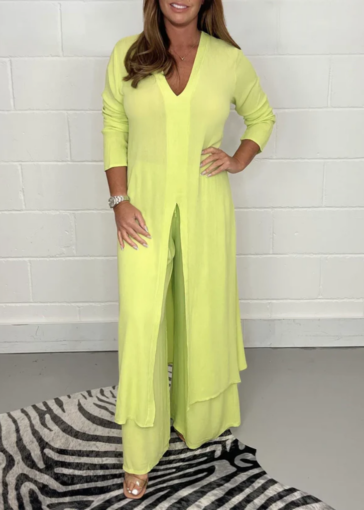WW | Damen Sommer Zweiteiler Outfit Set