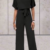 WW | Damen Eleganter Jumpsuit Schwarz
