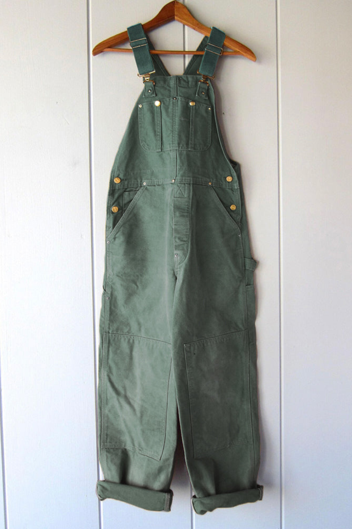 WW | Locker Geschnittener Overall mit Hoher Taille und Geraden Hosenbeinen