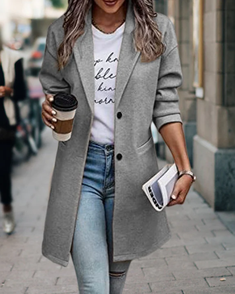 WW | Damen Lange Trenchcoat Mantel
