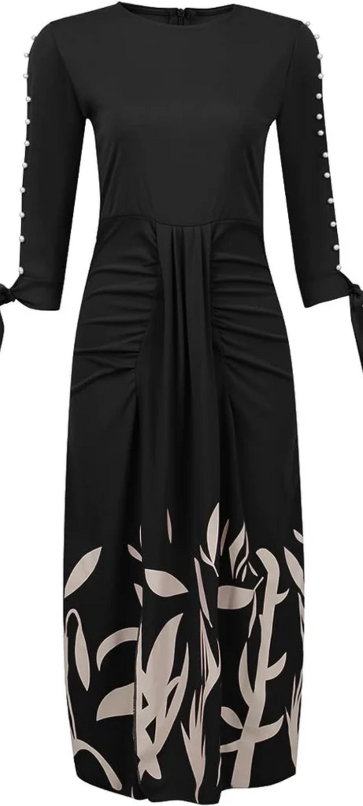 W&W Mode | Festliches Midi Wickelkleid Elegant