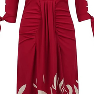 WW | Festliches Midi Wickelkleid Elegant