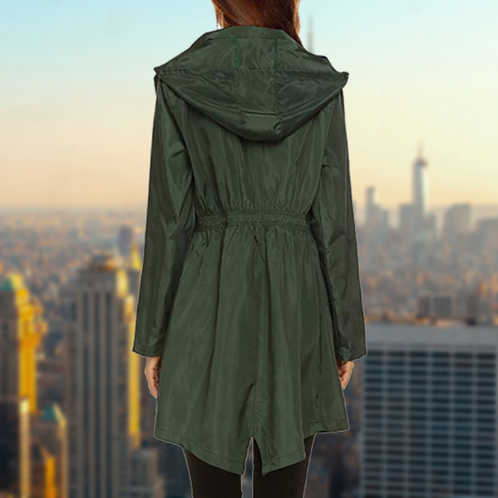 W&W Mode | Damen Wasserdichte Regenjacke Atmungsaktiv
