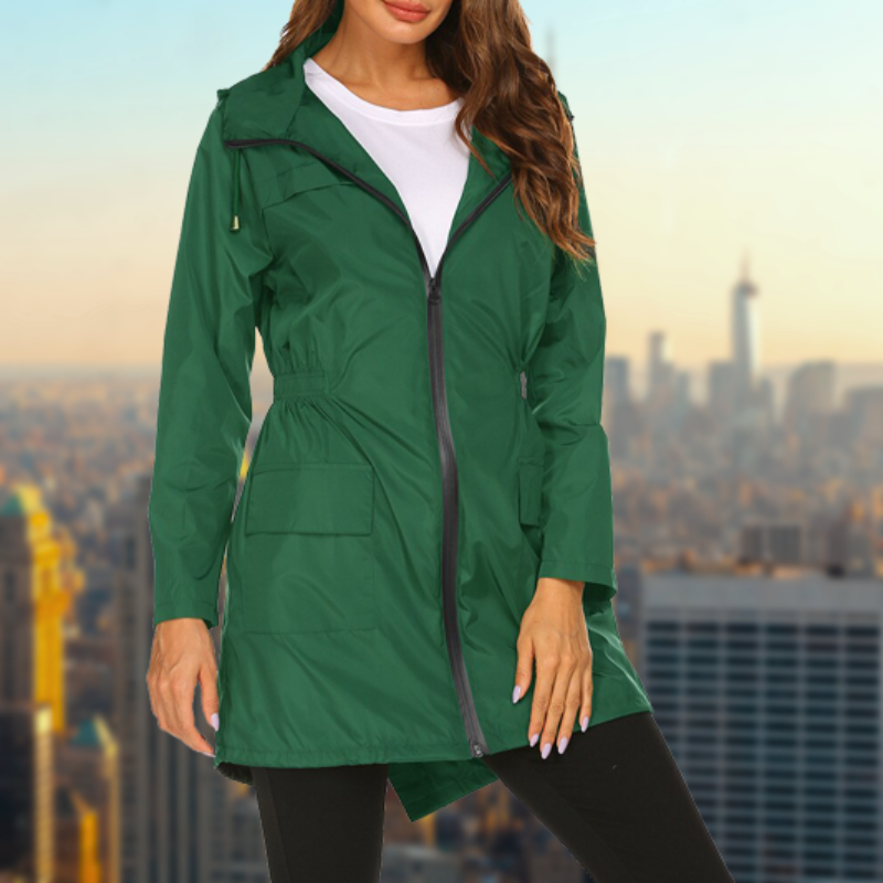 WW | Damen Wasserdichte Regenjacke Atmungsaktiv