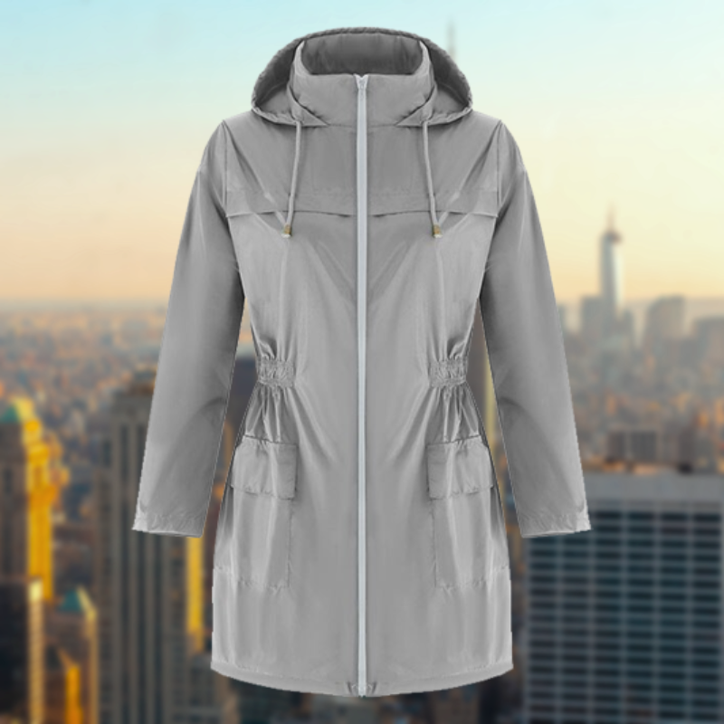 W&W Mode | Damen Wasserdichte Regenjacke Atmungsaktiv