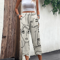 WW | Damen Weite Hosen Elegant