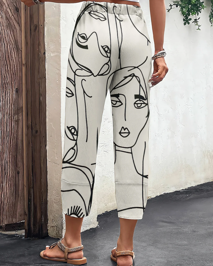 W&W Mode | Damen Weite Hosen Elegant