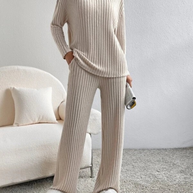 WW | Damen Zweiteiler Satz Loungewear Hausanzug
