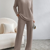 WW | Damen Zweiteiler Satz Loungewear Hausanzug