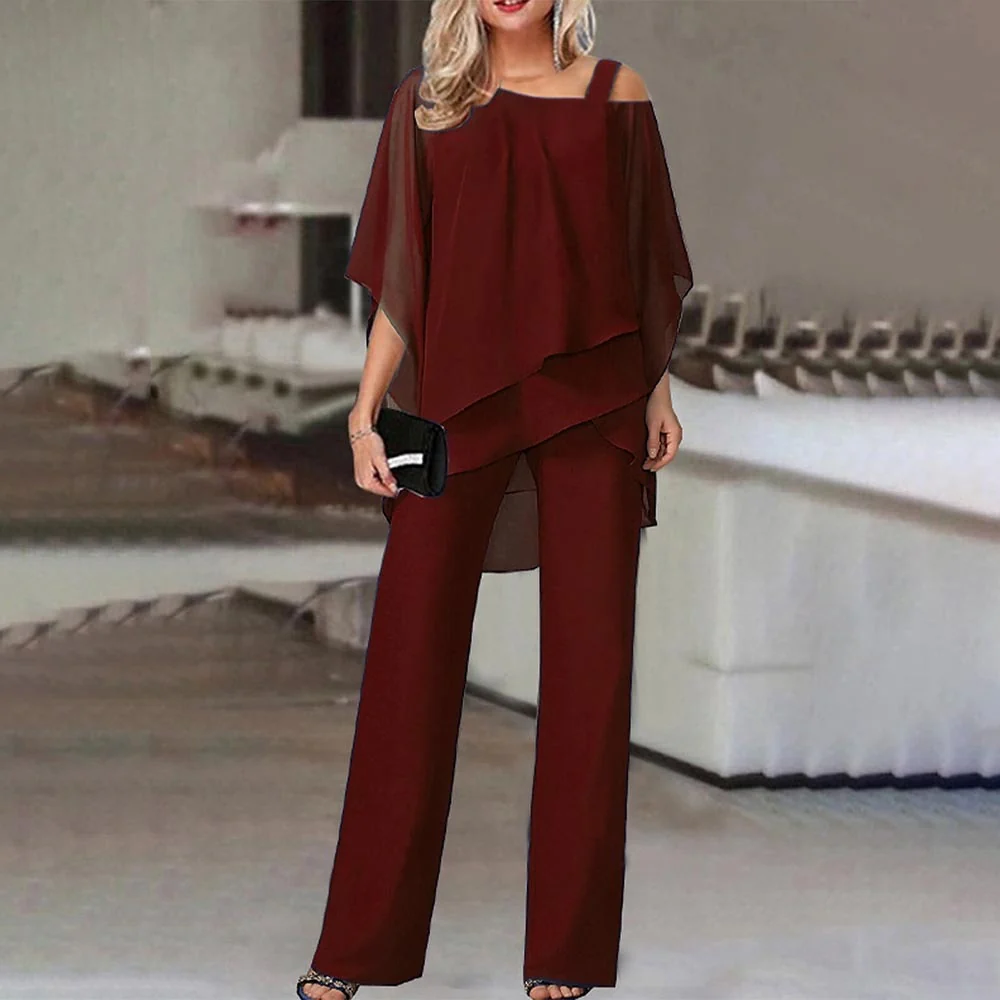 WW | Damen Zweiteiler Satz Party Outfit