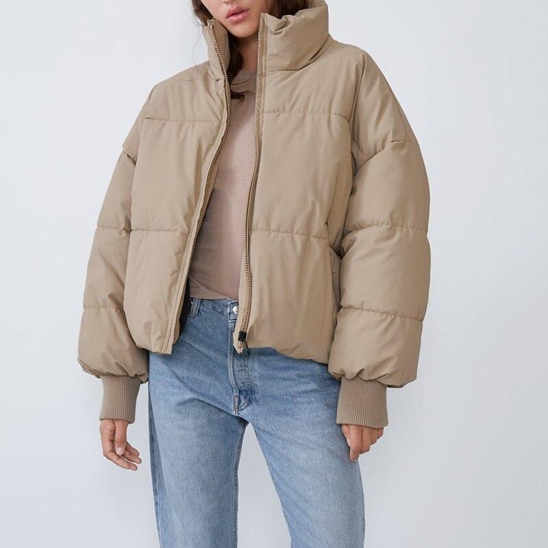 W&W Mode | Damen Winterjacke mit hohem Kragen