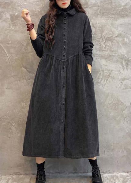 W&W Mode | Zeitlose Lange Cord-Jacke für Damen