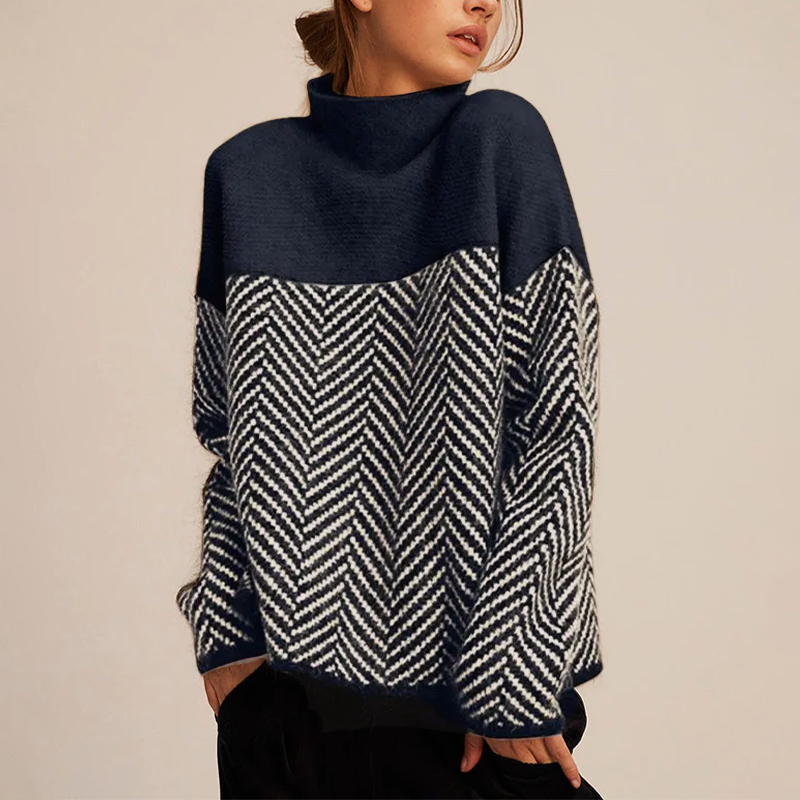 WW | Damen Rollkragenpullover für den warmen Winter