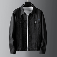 WW | Denimjacke Klassischer Button up Brust & Paspeltaschen Robuste Freizeitkleidung