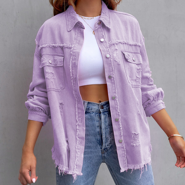 WW | Bunte Jeansjacke