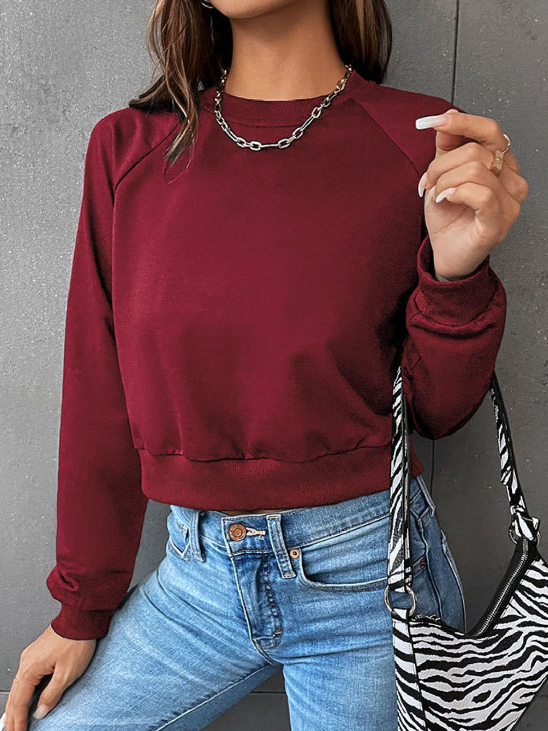 W&W Mode | Stilvolle Winter Streetwear Kürzer Pullover Für Frauen
