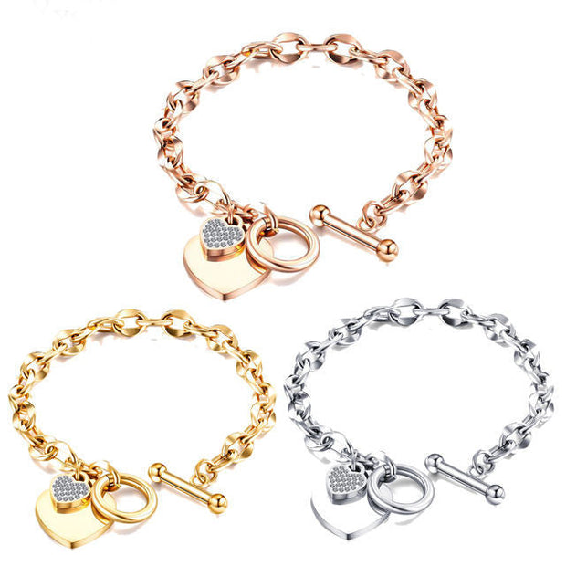 WW | Edelstahl Schmuck Titanstahl Armband
