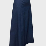WW | A-Linie Denim Maxirock